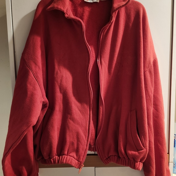 Vintage Giorgio Beverly Hills Red Zip up jacket. Size Large Adult/Junior. $19 - Picture 15 of 15